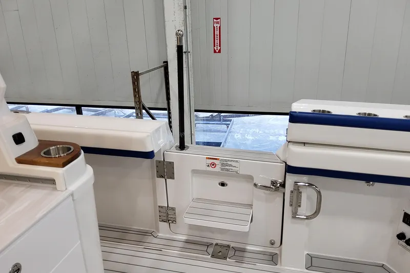 Slide: The Image of 2026 Formula 457 Center Console Fish boat interior with sleek design and modern features. - 32