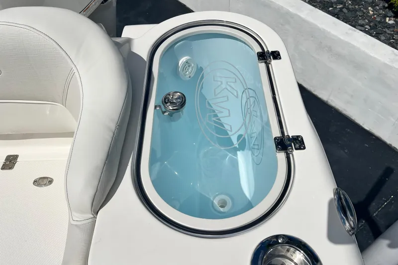 Slide: The Image of Livewell on 2026 Key West 291 FS boat, featuring sleek design and functionality. - 24