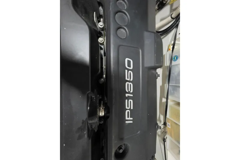 Slide: The Image of Engine compartment of 2022 Prestige X70 with IPS1350 label visible. - 24