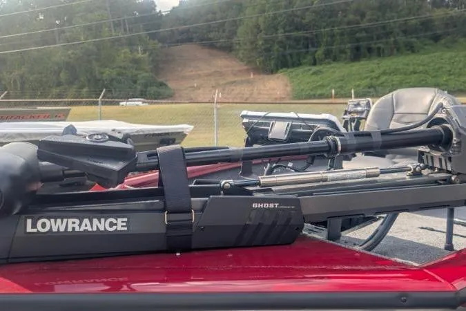 Slide: The Image of 2022 Tracker Pro Team 190 TX Tournament Edition with Lowrance Ghost trolling motor. - 5