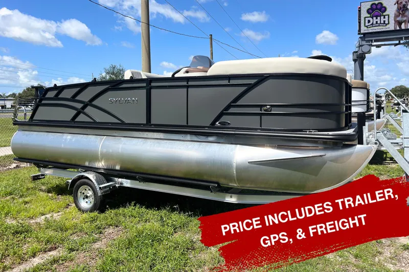 The Image of 2026 Sylvan Mirage 820 CLZ DH pontoon boat with trailer, GPS, and freight included. - 1