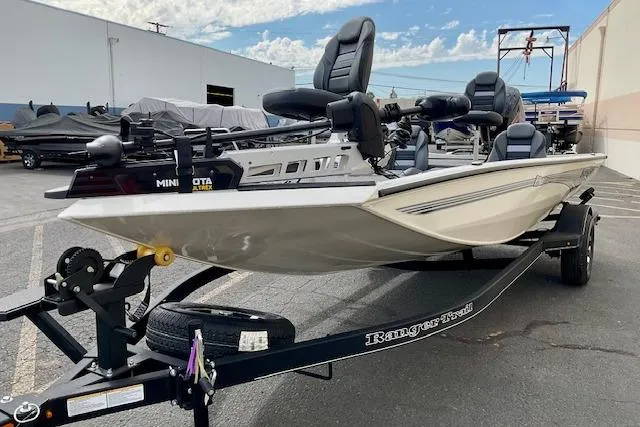 Slide: The Image of 2026 Ranger RT188P fishing boat on trailer in parking lot. - 5