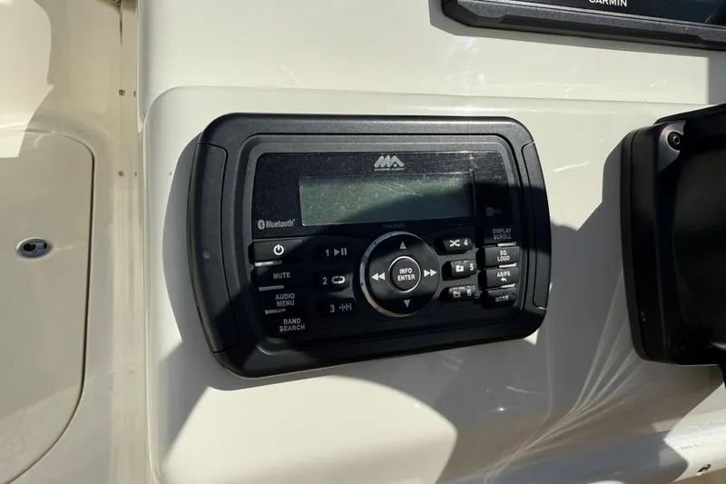 Slide: The Image of Boat audio system on 2017 Pioneer 197 Venture with Bluetooth connectivity. - 20