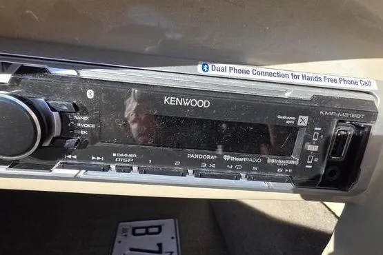 Slide: The Image of Kenwood stereo system in 2017 Regency 254 DL3 with dual phone connection feature. - 13