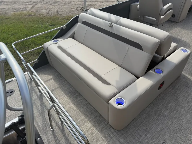 Slide: The Image of Bentley Pontoons Legacy 115HP Swingback Pontoon 2026 - 15