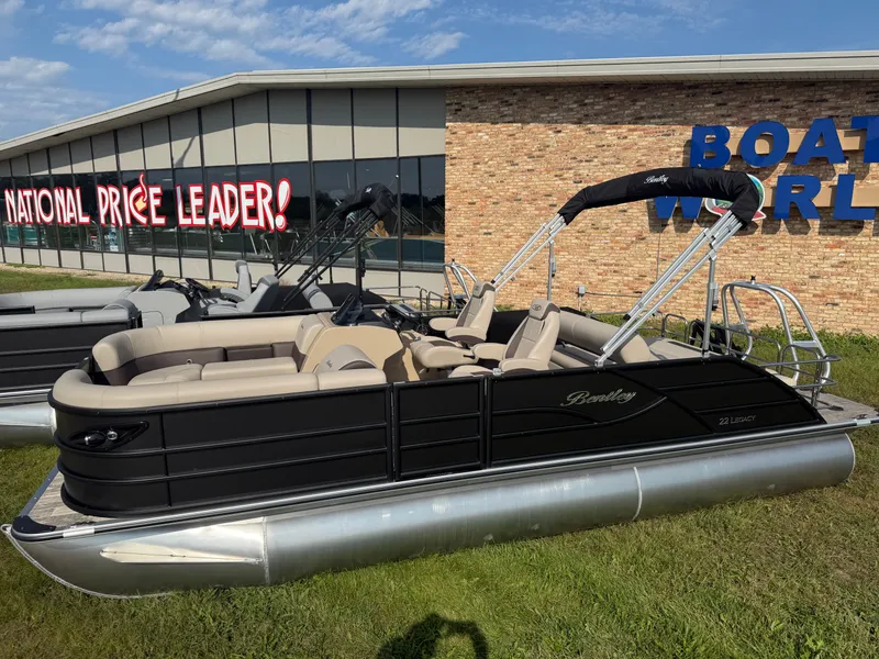 Slide: The Image of Bentley Pontoons Legacy 115HP Swingback Pontoon 2026 - 44
