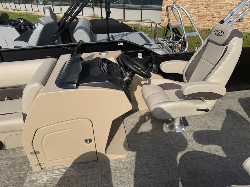 Slide: The Image of Bentley Pontoons Legacy 115HP Swingback Pontoon 2026 - 8