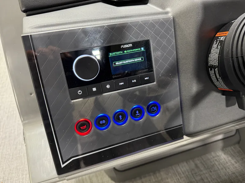 Slide: The Image of Tahoe Cascade 200HP QLS 2385 Quad Lounge Shift Tritoon 2025 - 14