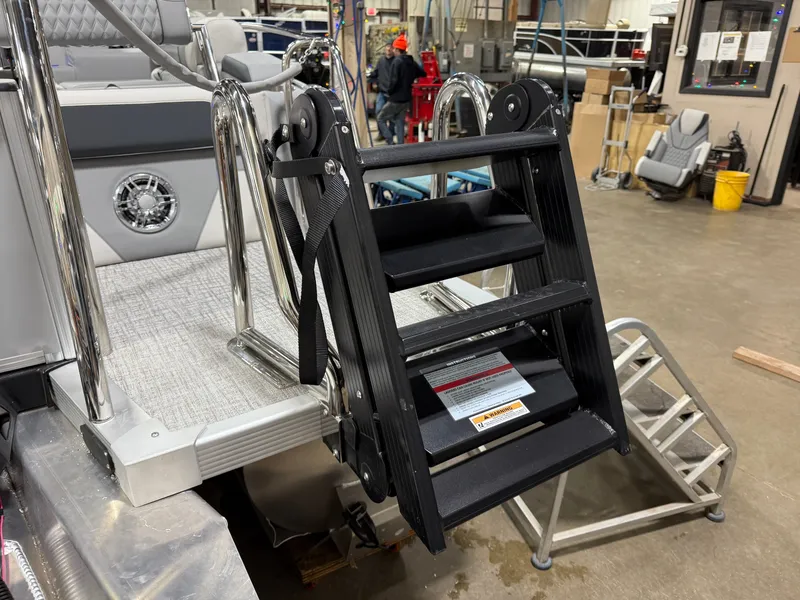 Slide: The Image of Tahoe Cascade 200HP QLS 2385 Quad Lounge Shift Tritoon 2025 - 53