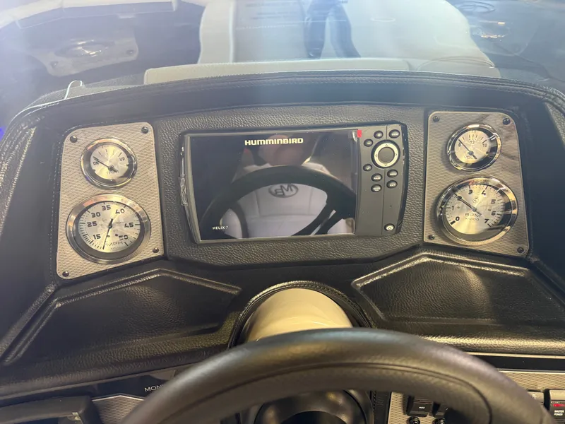 Slide: The Image of Montego Bay 8522 Quad Lounger BR Deluxe Pontoon & Honda 4-Stroke EFI 2026 - 16