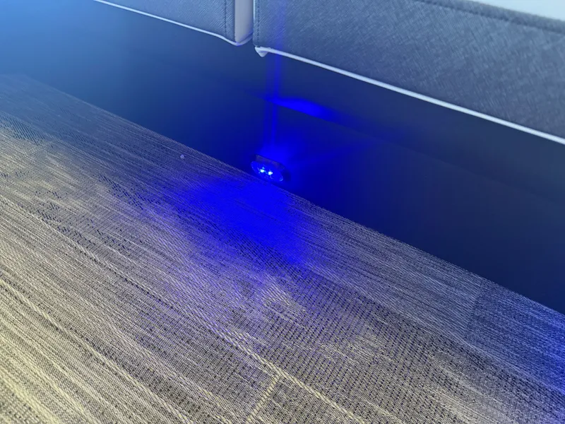 Slide: The Image of Montego Bay 8522 Quad Lounger BR Deluxe Pontoon & Honda 4-Stroke EFI 2026 - 25