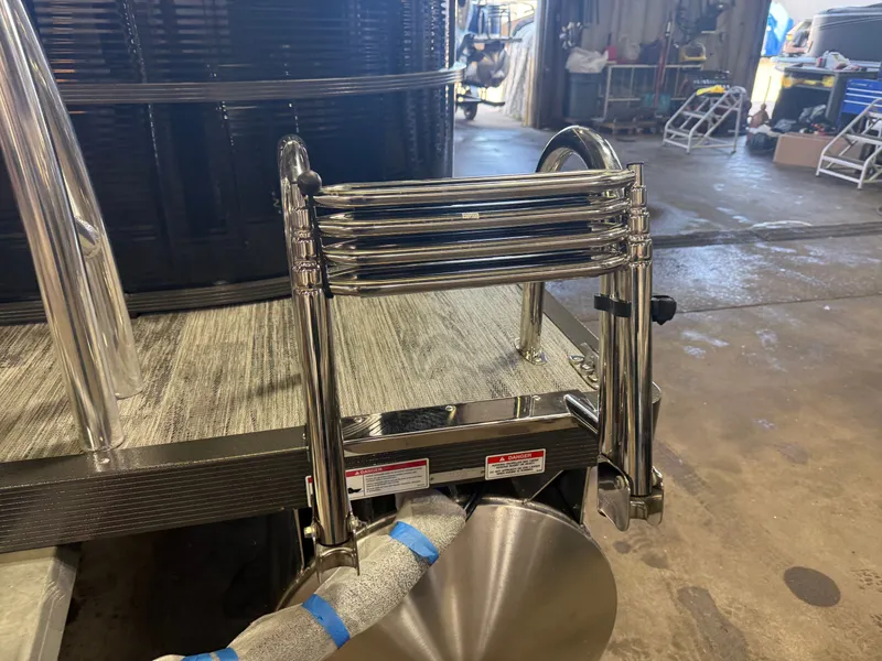 Slide: The Image of Montego Bay 8522 Quad Lounger BR Deluxe Pontoon & Honda 4-Stroke EFI 2026 - 38