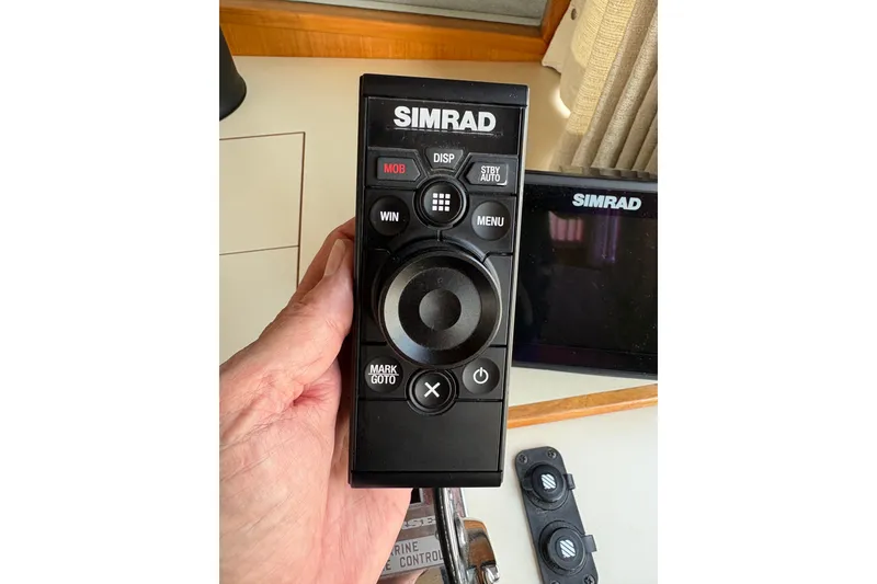 Slide: The Image of Hand held Simrad marine remote auto pilot - 27