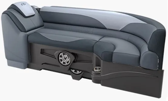 Slide: The Image of Avalon Venture 85 25' Rear Fish Triple-Toon - IN STOCK 2026 - 2