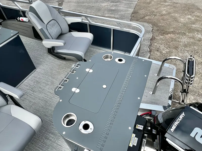 Slide: The Image of Avalon Venture 85 25' Rear Fish Triple-Toon - IN STOCK 2026 - 20