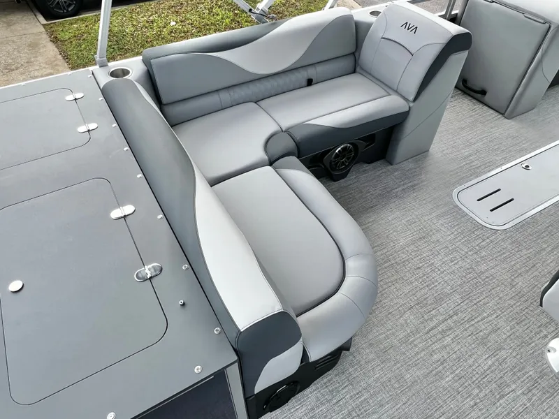 Slide: The Image of Avalon Venture 85 25' Rear Fish Triple-Toon - IN STOCK 2026 - 27