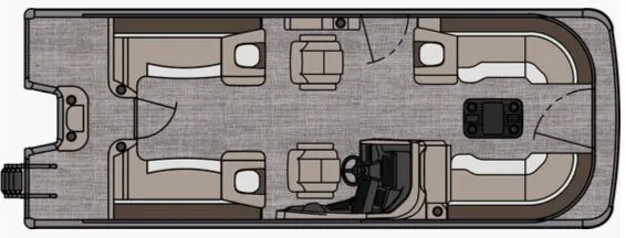 Slide: The Image of Avalon Catalina 23' Quad Lounge Triple-Toon - IN STOCK 2026 - 27