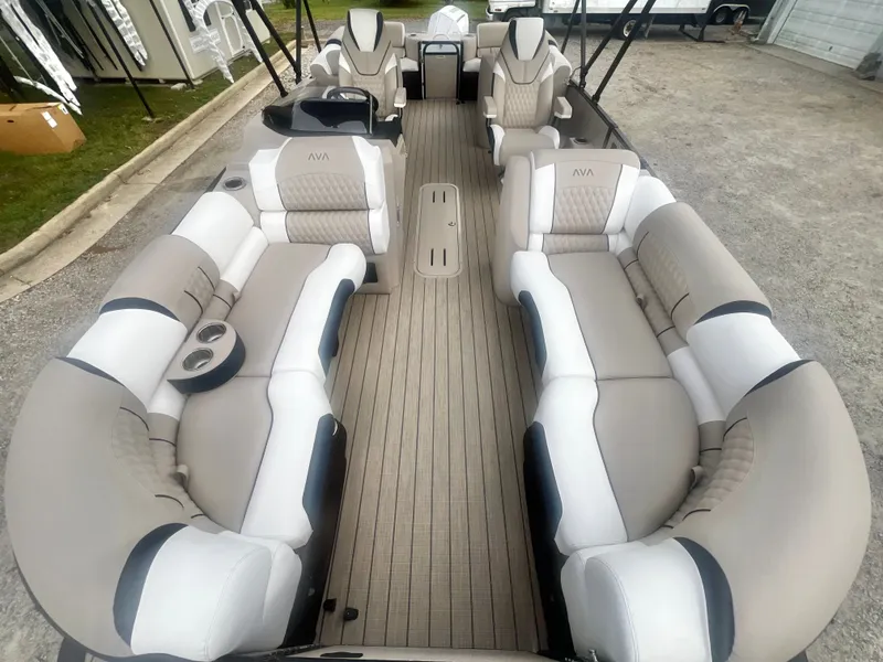 Slide: The Image of Avalon Catalina 23' Quad Lounge Triple-Toon - IN STOCK 2026 - 8