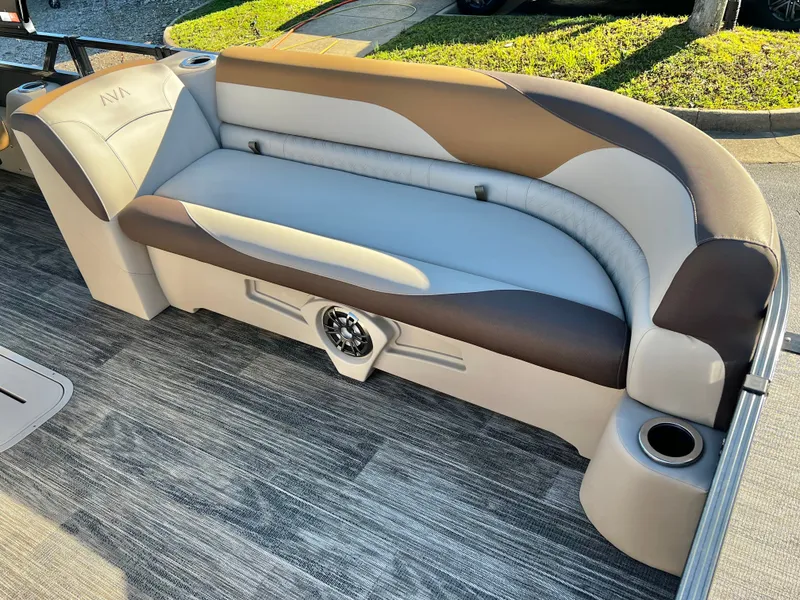 Slide: The Image of Avalon Venture 85 25' Quad Lounge Triple-Toon - IN STOCK 2026 - 10