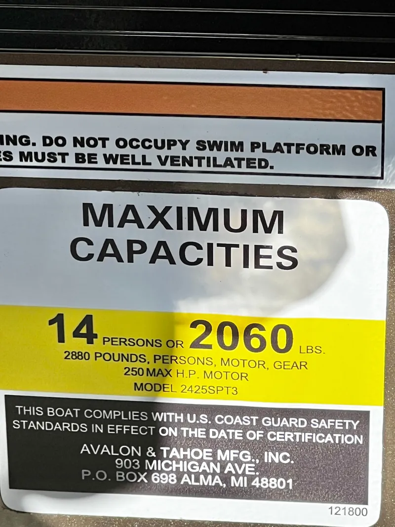 Slide: The Image of Avalon Venture 85 25' Quad Lounge Triple-Toon - IN STOCK 2026 - 26