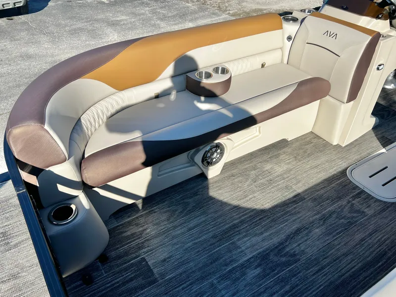 Slide: The Image of Avalon Venture 85 25' Quad Lounge Triple-Toon - IN STOCK 2026 - 9