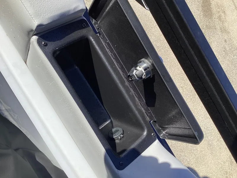 Slide: The Image of Interior of SunCatcher Fusion 324SS boat, model 2026. - 49