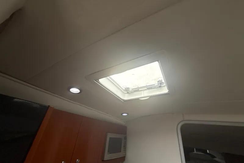Slide: The Image of Ceiling view of 2009 Formula 40 Performance Cruiser with skylight and recessed lighting. - 46