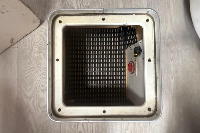 Slide: The Image of Control panel of a 2009 Formula 40 Performance Cruiser with windlass and bow battery switches. - 48