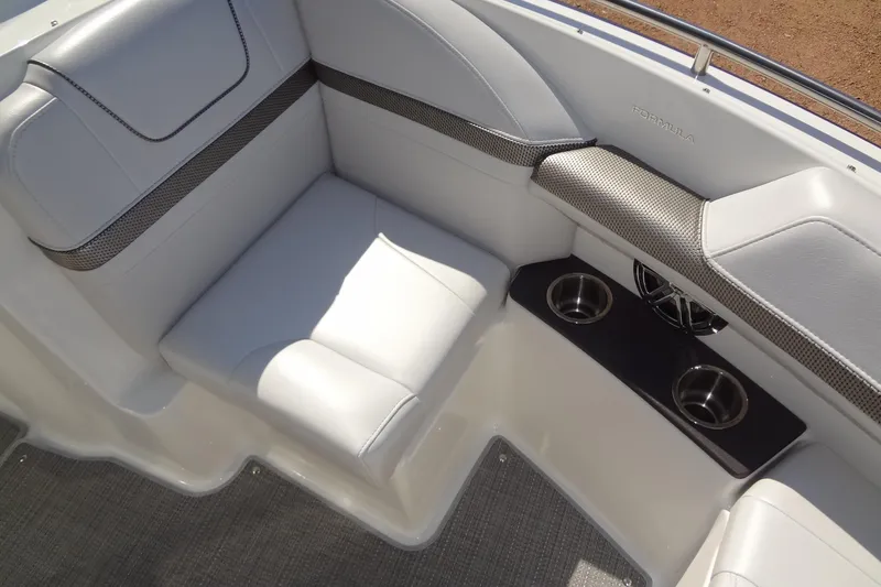 Slide: The Image of JL Audio speaker on 2020 Formula 240 Bowrider boat, chrome finish. - 40