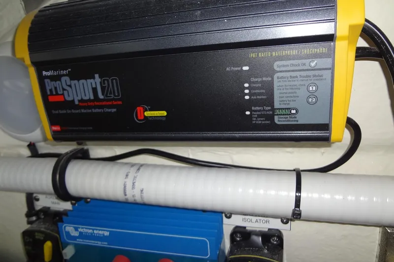 Slide: The Image of 2020 Formula 240 Bowrider boat deck with stainless steel pole and seating. - 54