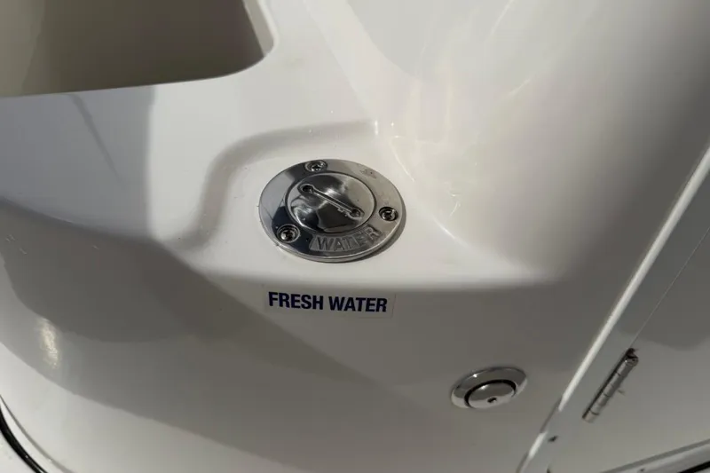Slide: The Image of Fresh water access on 2026 Key West 203 FS boat, featuring a sleek design. - 28