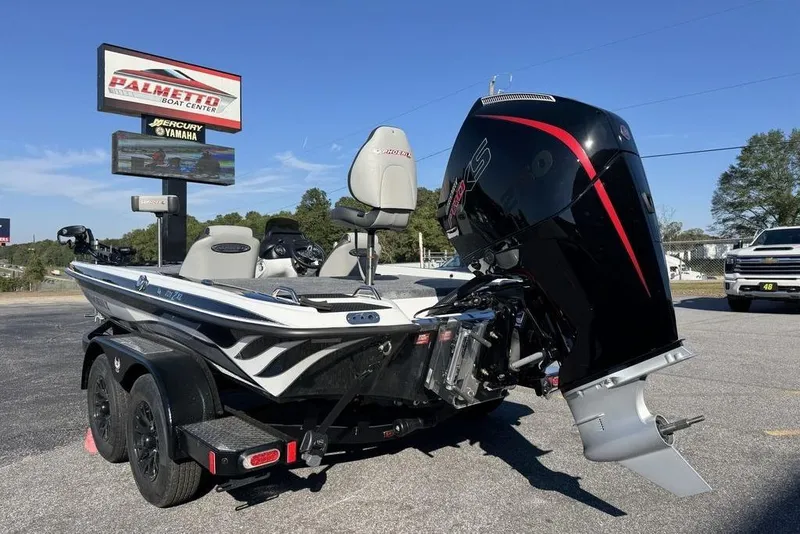 Slide: The Image of 2026 Phoenix 721 ZXL boat with powerful outboard motor at Palmetto Boat Center. - 5