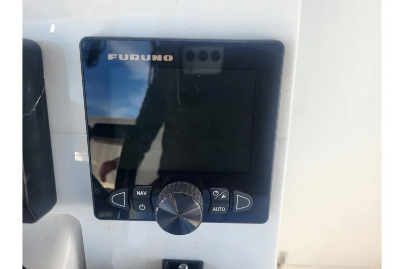 Slide: The Image of Furuno navigation system on 2005 Stamas 310 Tarpon boat dashboard. - 50