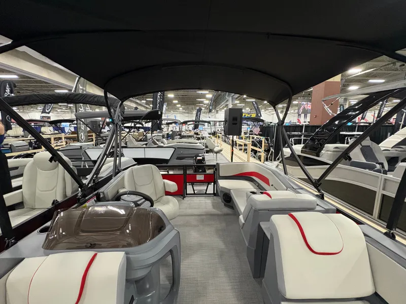 Slide: The Image of Interior view of the 2026 Starcraft GX 18 R boat. - 10