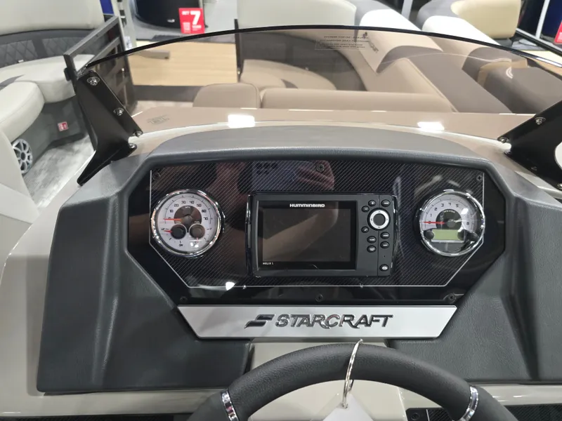 Slide: The Image of Dashboard of Starcraft SLS 3 DL boat, 2026 model. - 18