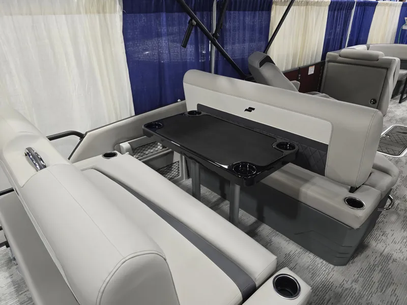 Slide: The Image of Interior of 2026 Starcraft SLS 3 DL with seating and table. - 31