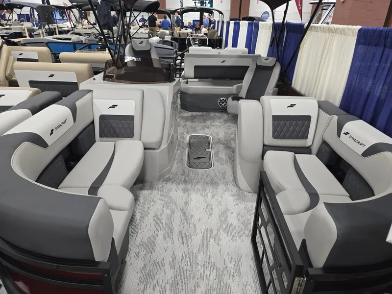 Slide: The Image of Interior of 2026 Starcraft SLS 3 DL with luxurious seating. - 8