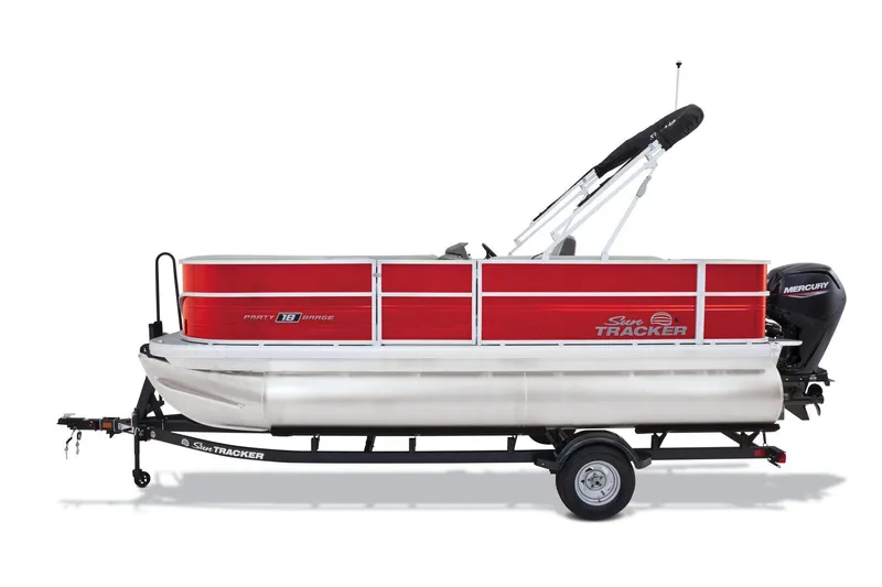 Slide: The Image of Sun Tracker Party Barge 18 DLX 2026 - 27