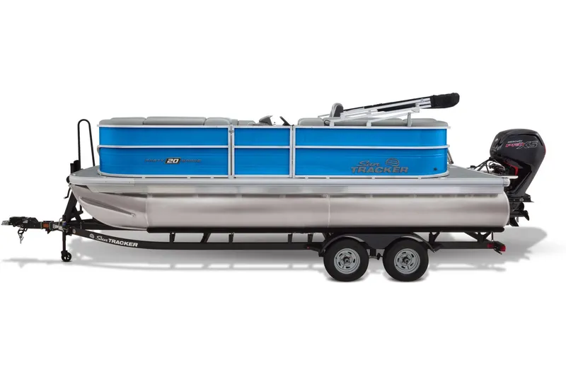 Slide: The Image of Sun Tracker Party Barge 20 DLX 2026 - 9