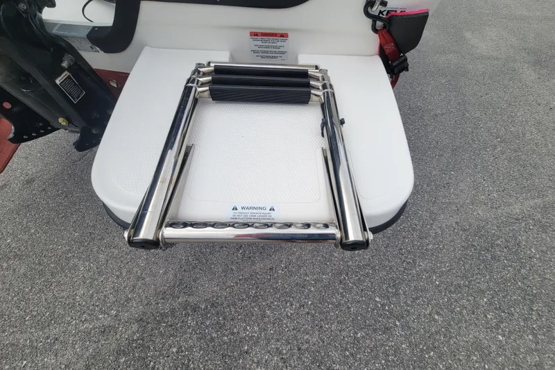 Slide: The Image of Stainless steel boat ladder on 2012 Campion Explorer 492 Center Console. - 22
