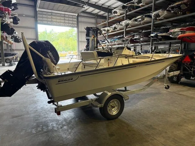 Slide: The Image of Boston Whaler 17 Montauk 2026 - 2