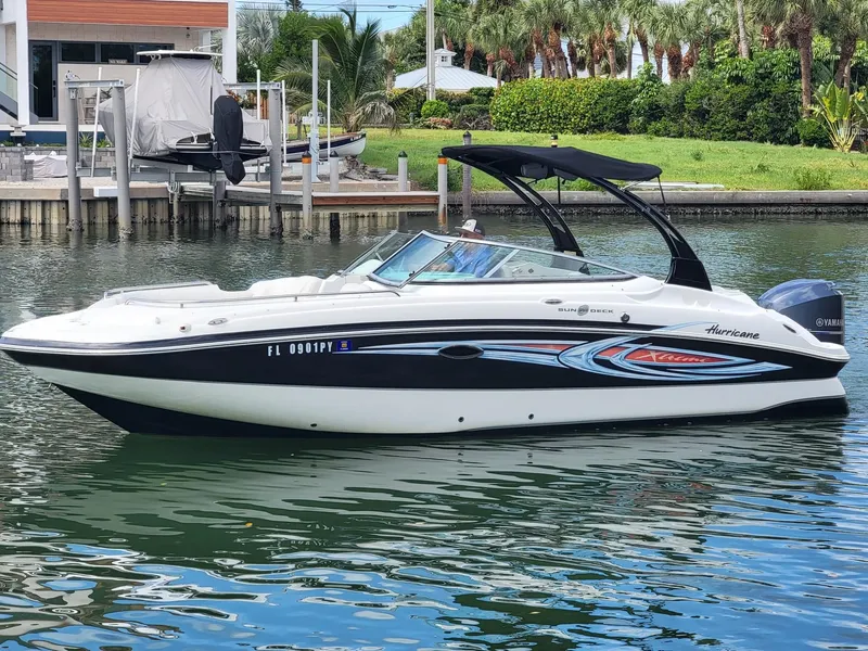 Slide: The Image of Hurricane 2400 Sundeck OB X/Treme 2014 - 1