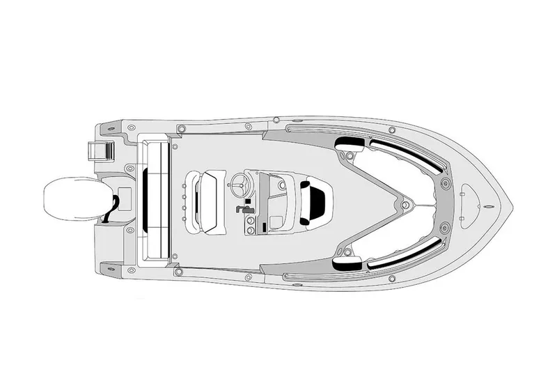 Slide: The Image of 2021 Tidewater 210 LXF boat docked in a marina at sunset. - 21
