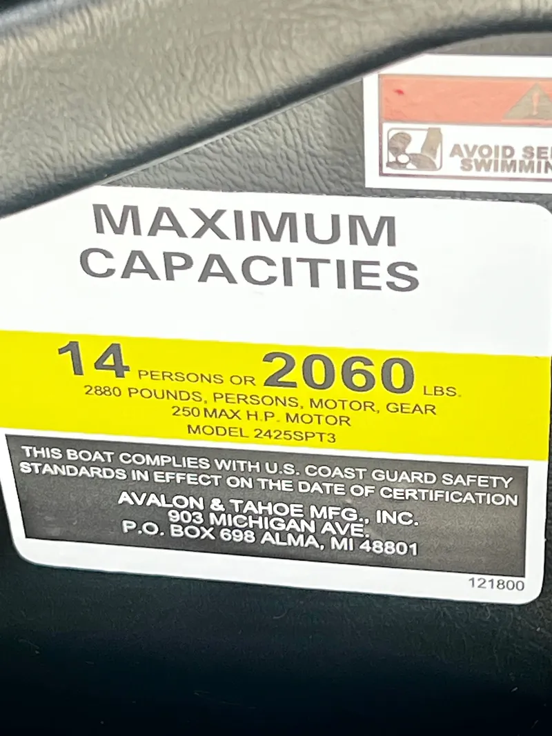 Slide: The Image of Avalon Catalina 23' Versatile Rear Bench Triple-Toon - INCOMING! 2026 - 29