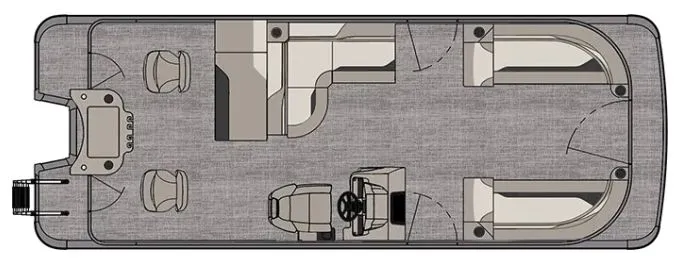Slide: The Image of Avalon Venture 85 23' Rear Fish 2026 - 3