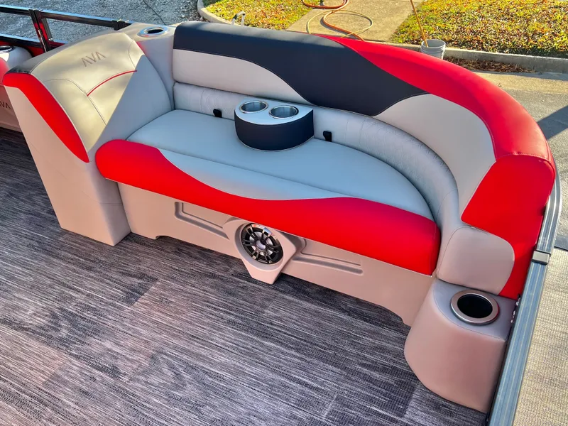 Slide: The Image of Avalon Venture 85 23' Quad Lounge Triple-Toon - INCOMING! 2026 - 10