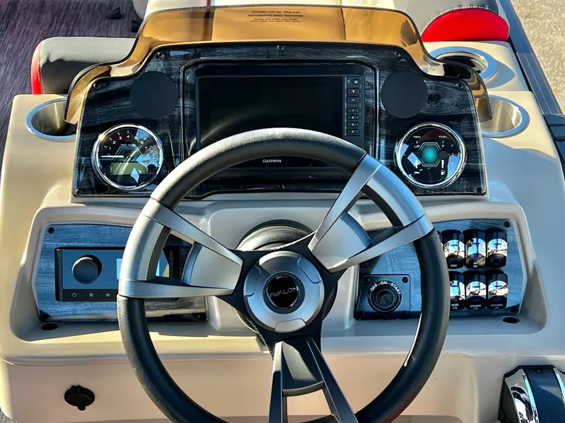 Slide: The Image of Avalon Venture 85 23' Quad Lounge Triple-Toon - INCOMING! 2026 - 25