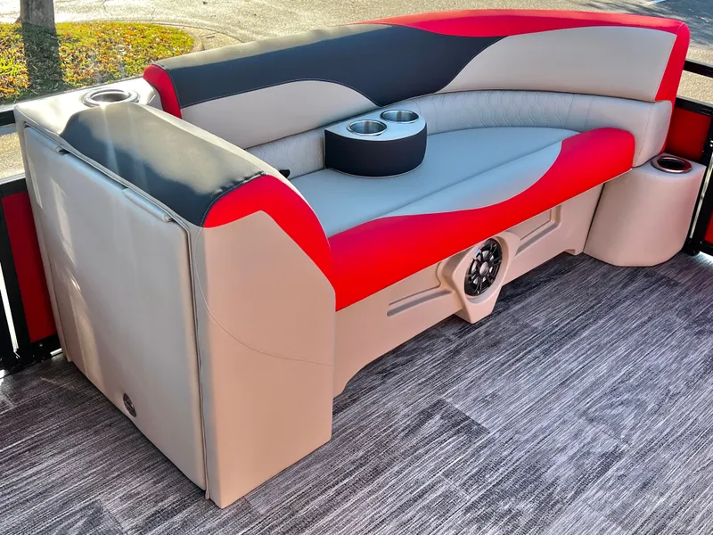 Slide: The Image of Avalon Venture 85 23' Quad Lounge Triple-Toon - INCOMING! 2026 - 27