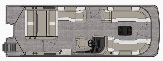 Slide: The Image of Avalon Excalibur LTD 25' Flex Lounge Triple-Toon - IN STOCK 2026 - 40