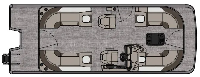 Slide: The Image of Avalon LSZ 23' Quad Lounge Triple-Toon 2026 - 3